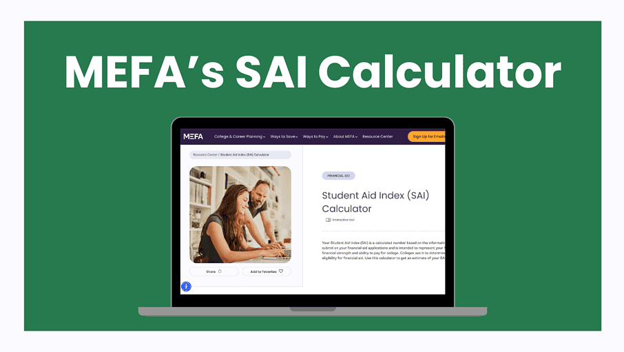 MEFA’s SAI Calculator